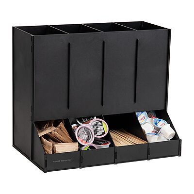 MIND READER Countertop Coffee and Condiment Organizer