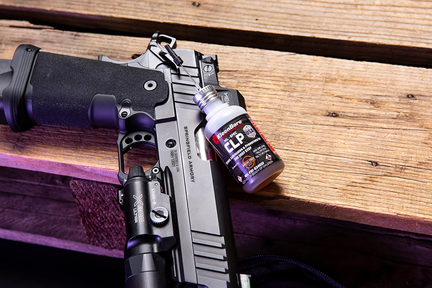 KleenBore Mil-Spec CLP 1 oz. Needle Oiler Powered by BreakFree