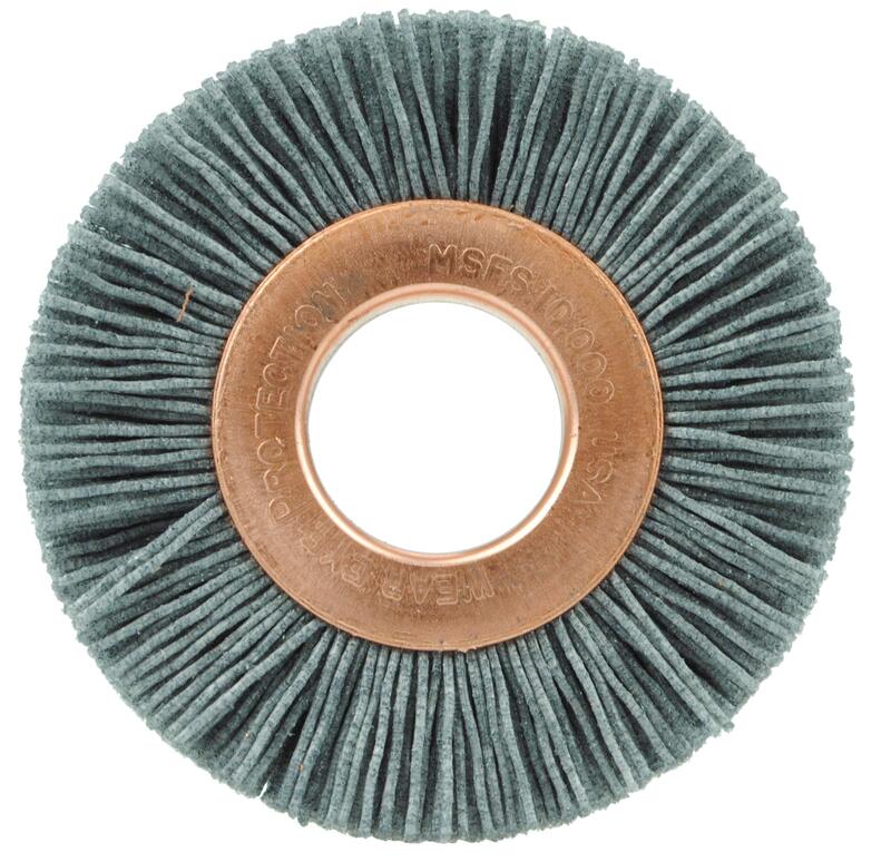 WEILER Small Diameter Nylox Wheel Brush, Crimped Fill