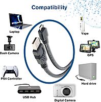 C2G Legrand USB A to B Cable, Male to Male USB Cable, Micro USB Cable, 2 Meters (6.56 Foot) Data Transfer Cable