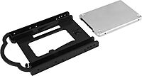 StarTech.com 2.5" HDD / SDD Mounting Bracket for 3.5" Drive Bay - Tool-less Installation - BRACKET125PT, Black