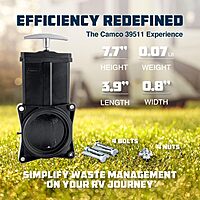 CAMCO 3-Inch RV Replacement Waste Valve
