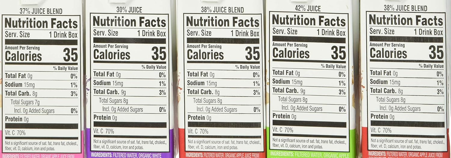 Honest Kids Organic Fruit Juice Drink Boxes Variety Pack, 6 Oz, Pack Of 40 Boxes