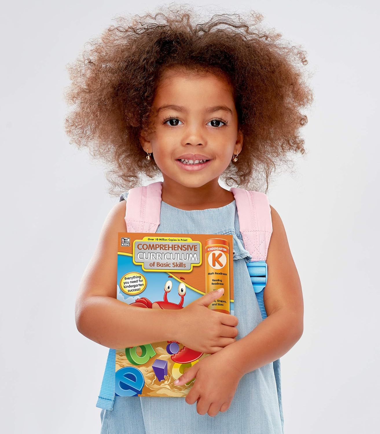 Comprehensive Curriculum of Basic Skills Kindergarten Workbooks All Subjects, Kindergarten Math, Reading Comprehension