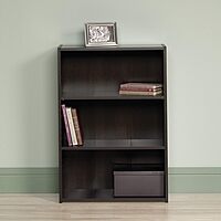 Sauder Beginnings 3-Shelf Bookcase with Adjustable Shelves