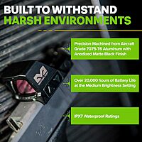 Meprolight MPO-F Open Emitter Pistol Red Dot Sight - RMR Footprint, 3-Segment Reticle, Shake Awake, IPX7 Waterproof