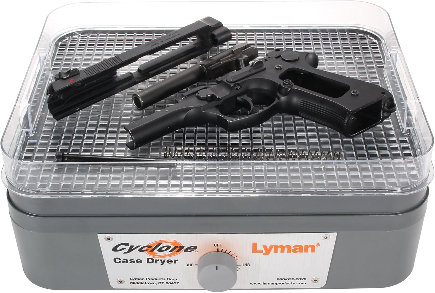 Lyman Products Cyclone Brass Case Dryer 115VT, Grey, One Size