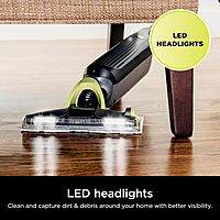 Shark VACMOP Pro Cordless Hard Floor Cleaner, Vacuum and Spray Mop, Powerful Suction, Lightweight, LED Headlights