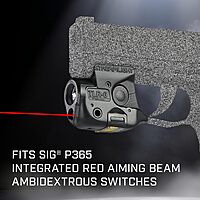 Streamlight 69284 TLR-6 100-Lumen Tactical Weapon Light with Integrated Red Aiming Laser Designed Exclusively and Solely