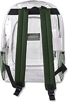 TRAILMAKER Heavy Duty Clear Backpack | Transparent Stadium-Approved for Women, Men, School, Travel