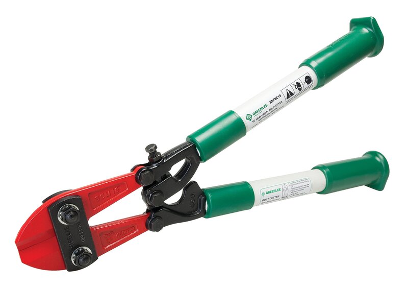 Greenlee HDFBC18 Heavy-Duty Bolt Cutter with Fiberglass Handles, 18-Inch