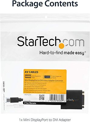 StarTech.com Mini DisplayPort to DVI Adapter Cable