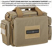 MAXPEDITION Stand and Fight 2nd Amendment Patch (SWAT) 5" x 1.25"