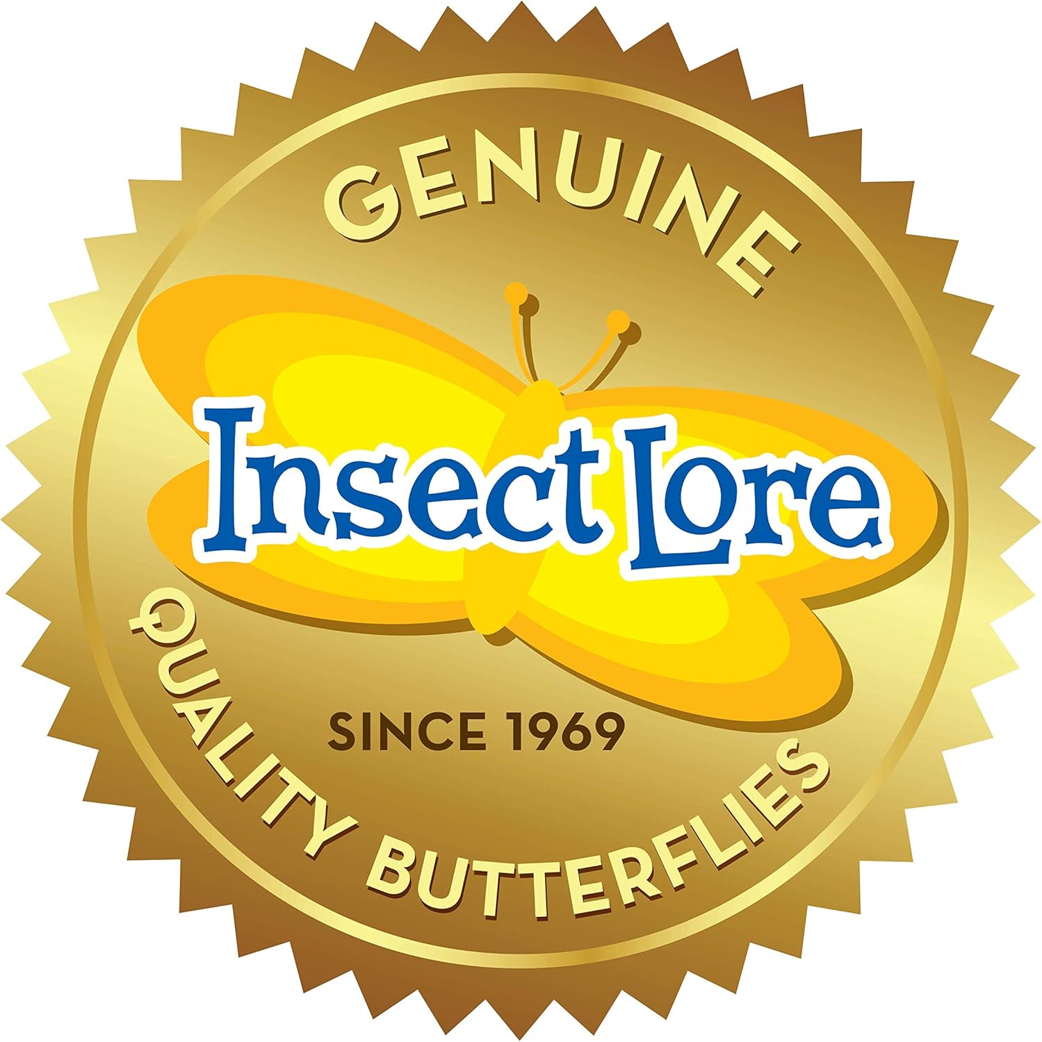 Insect Lore Raise and Release Butterfly Garden Kit – Caterpillar Habitat with redeemable Voucher