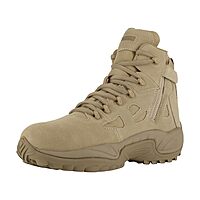 Reebok Men's RB8694 Rapid Response RB Composite Toe 6" Tactical Boot with Side Zipper
