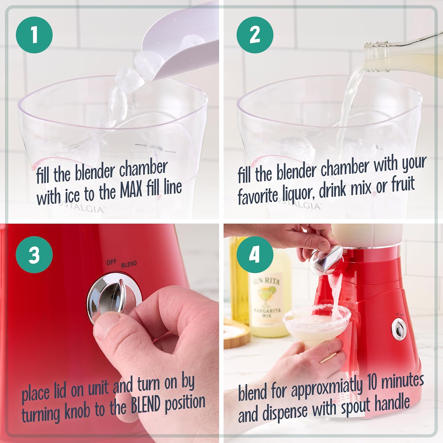 Nostalgia Taco Tuesday Margarita & Slush Maker