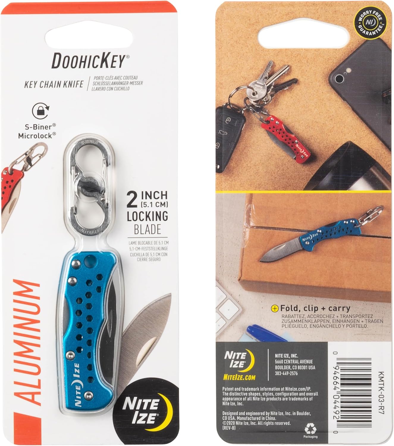 NITE IZE DoohicKey Key Chain Knife