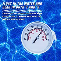 Top Dial Pool Thermometer | T699 | PRO POOL PRO