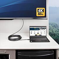 StarTech.com 23ft Active HDMI Cable withEthernet - HDMI 2.0 4K 60Hz UHD - Rugged HDMI Cord withAramid Fiber