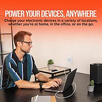 HyperGear USB-C Wall Charger Block - 25W & 12W USB-C to Lightning MFi Certified Cable Dual Port, USB Fast Charger, Compatible with iPhones, iPods, Tablets, Laptops & More - White