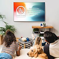 Mount-It! UL Certified Full Motion TV Wall Mount for Most 32-55 Inch Flat Screen TVs, Articulating TV Bracket Max VESA 400x400, Holds up to 308 lbs, Swivel and Tilt Bracket for 32, 42, 55 inch