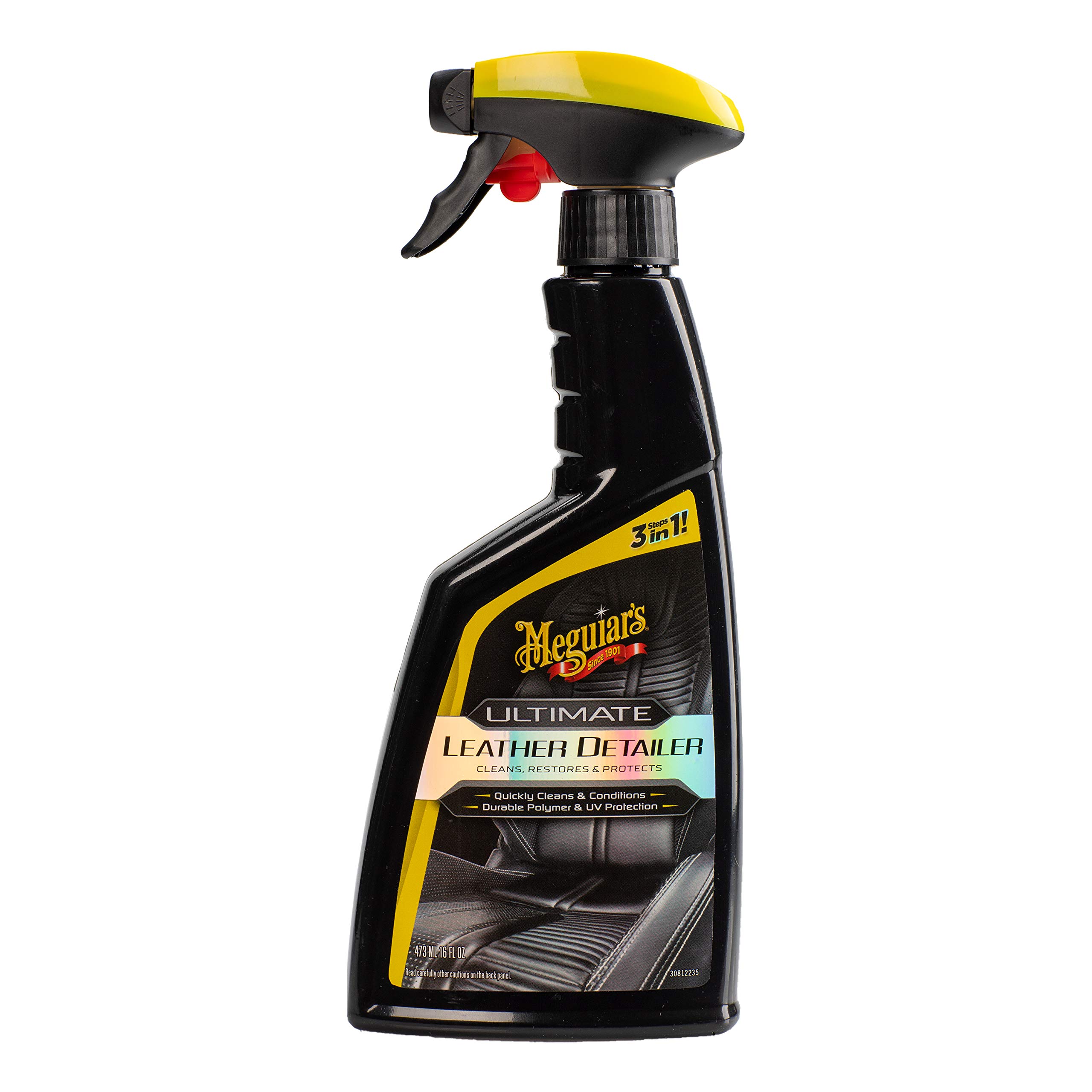Meguiar's G201316EU Ultimate Leather Detailer 473 ml cleans, restores & protects leather