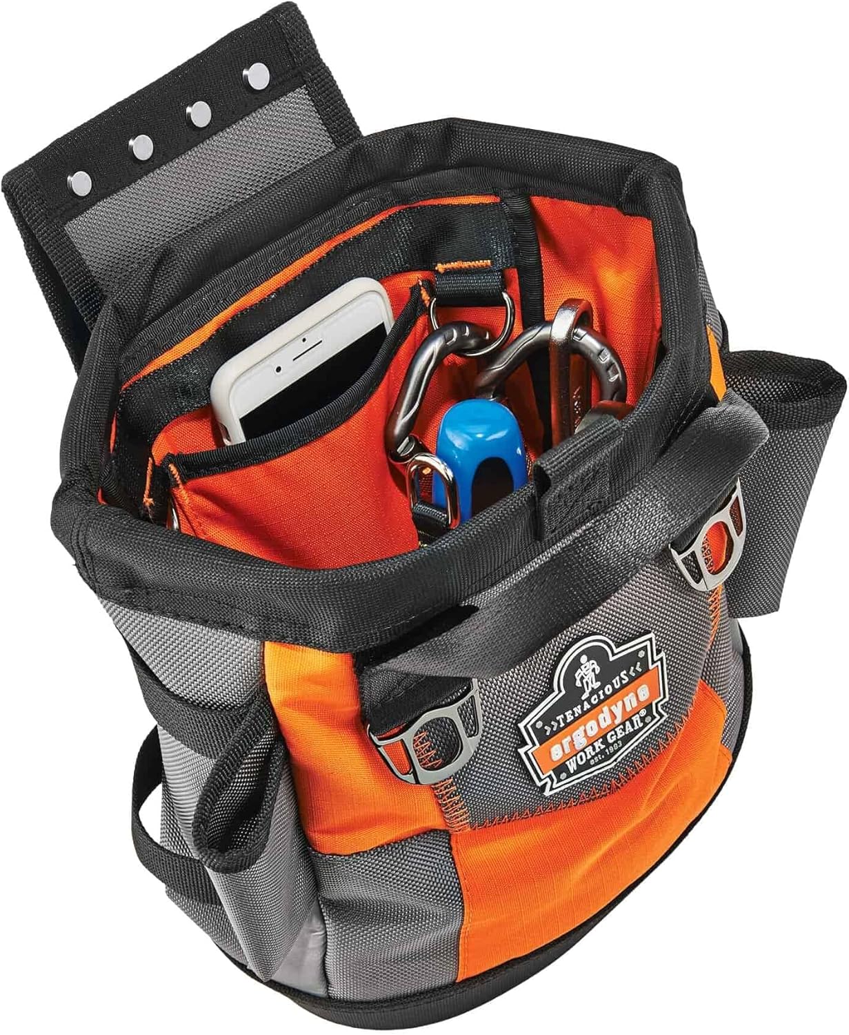 ERGODYNE Arsenal Topped Tool Pouch with Snap-Hinge Closure