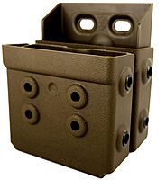 ZERO9 HOLSTERS Model 4047 Double Handcuff Case for ASP Sentry Cuffs