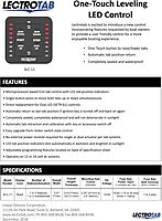 LECTROTAB JLC-11 Joystick LED Trim Tab Control