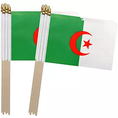ALGERIA Flag Stick 14CM*20CM