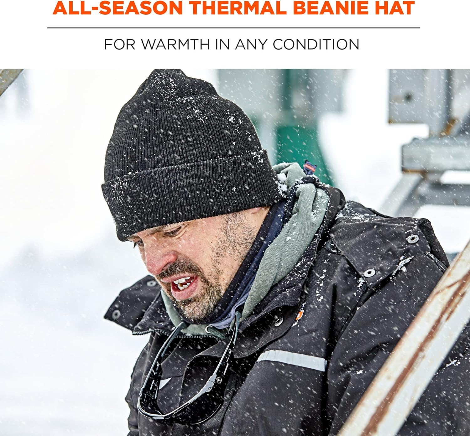 Ergodyne N-Ferno 6806 Cuffed Rib Knit Acrylic Beanie