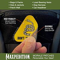 MAXPEDITION Don't Tread On Me PVC Morale Patch