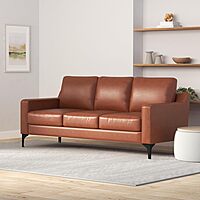 SERTA Florence Faux Leather Sofa & Loveseat