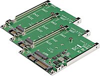 StarTech.com M.2 SATA SSD to 2.5in Adapter - NGFF to SATA Converter - 7mm Open-Frame Bracket (SAT32M225) (Pack of 3) 1 Count