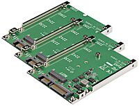 StarTech.com M.2 SATA SSD to 2.5in Adapter - NGFF to SATA Converter - 7mm Open-Frame Bracket (SAT32M225) (Pack of 3) 1 Count