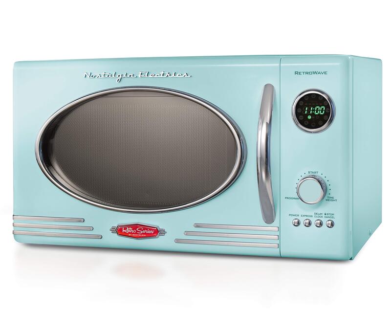 Nostalgia Retro Countertop Microwave Oven