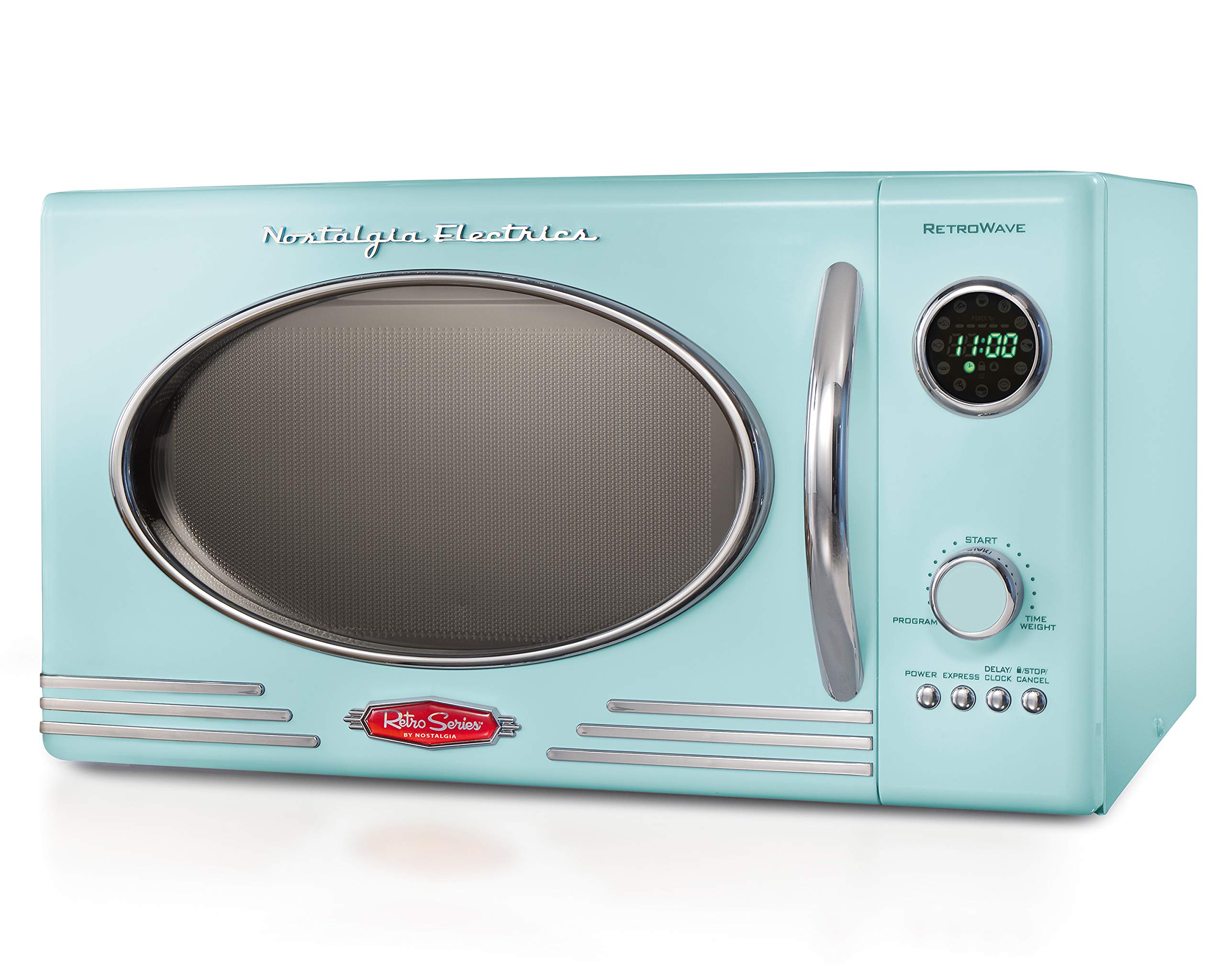 Nostalgia Retro Countertop Microwave Oven