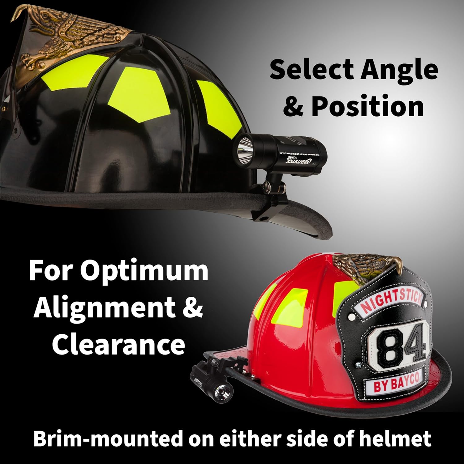 Nightstick NSP-4640B Forge™ Helmet-Mounted Multi-Function Flashlight