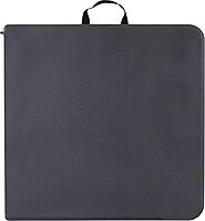 FLASH FURNITURE Bi-Fold Plastic Folding Table