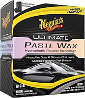 Meguiar's Ultimate Paste Wax - Premium Car Wax for a Deep, Reflective Shine Gloss with Long-Lasting Protection