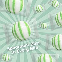 Colombina Jumbo Spearmint Balls, Individually Wrapped Natural Spearmint Flavored Candy, Ideal for Halloween and Christmas, 2.4 lbs (120 Count) Hard Spearmint Balls - 1 Pack - 120 Count