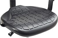 National Public Seating Ribbed Ventilation Design Height Adjustable Task Chair with Polyurethane Seat and Waterfall Edge