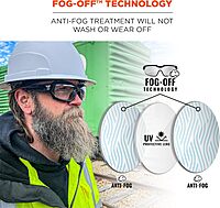 Ergodyne Skullerz Loki Convertible Anti-Fog Safety Glasses