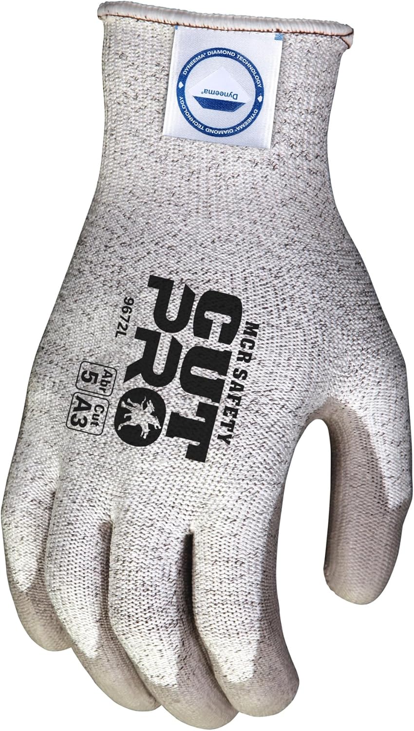 MCR SAFETY Memphis 9672 Dyneema 13-Gauge Cut-Resistant Gloves