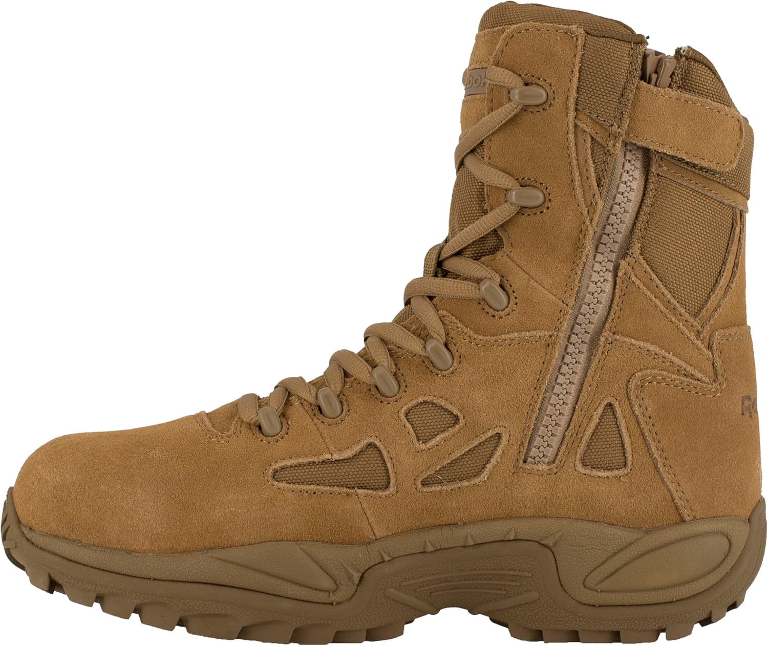 Reebok Work Rapid Response RB 8" Composite Toe Men's Boot, Coyote