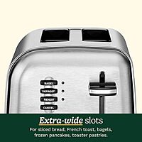 Cuisinart CPT-160 Metal Classic 2-Slice Toaster, Brushed Stainless