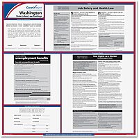 ComplyRight State Labor Law Poster, English, Washington