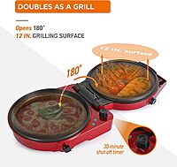 COMMERCIAL CHEF Countertop Pizza Maker