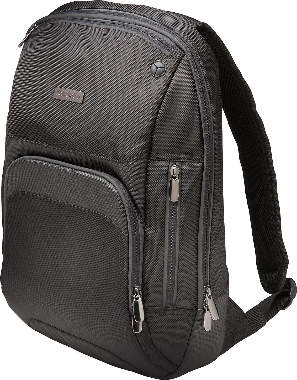 KENSINGTON Laptop Backpack — Padded Shoulder Straps, Side Pocket