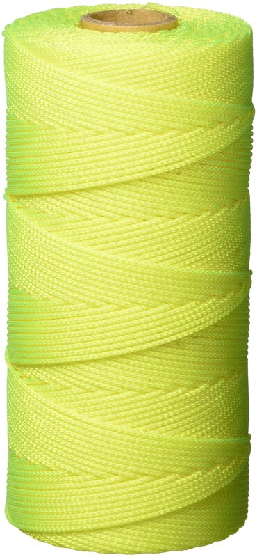 US Tape 35768#18 Construction Replacement Roll Braided FL. Green 1000'
